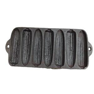 1920's Wagner Ware Krusty Korn Kobs Junior Cast Iron Corn Sticks Pan Old School